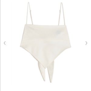 Danielle Bernstein handkerchief top